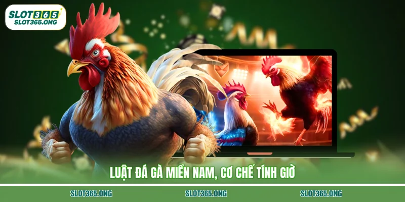 Luật đá gà miền Nam, cơ chế tính giờ